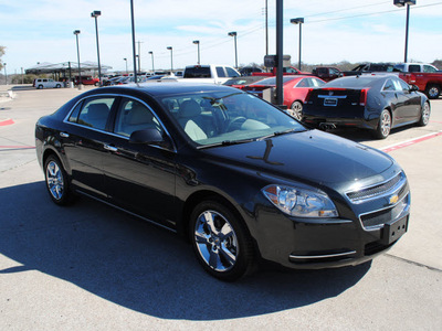 chevrolet malibu 2012 black sedan lt gasoline 4 cylinders front wheel drive automatic 76087