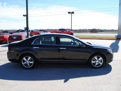 chevrolet malibu 2012 black sedan lt gasoline 4 cylinders front wheel drive automatic 76087