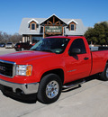 gmc sierra 1500 2007 red pickup truck gasoline 8 cylinders 4 wheel drive automatic 76087