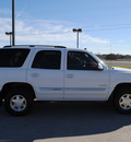 gmc yukon 2005 white suv gasoline 8 cylinders rear wheel drive automatic 76087