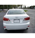 lexus is 250 2009 white sedan premium package gasoline 6 cylinders all whee drive automatic 07755