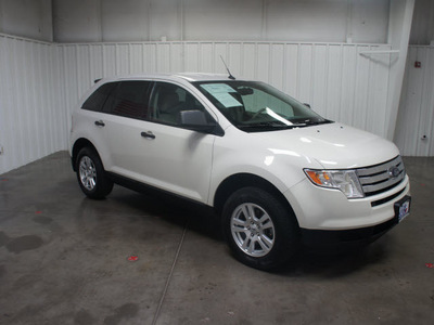 ford edge 2010 white suv se gasoline 6 cylinders front wheel drive automatic with overdrive 76108