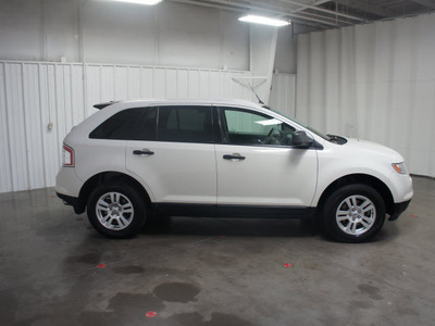 ford edge 2010 white suv se gasoline 6 cylinders front wheel drive automatic with overdrive 76108