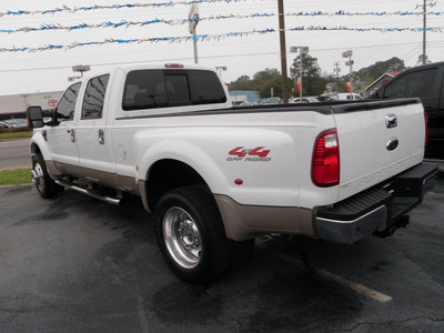 ford f 450 super duty 2008 oxford white clearc pickup truck lariat diesel 8 cylinders 4 wheel drive automatic with overdrive 32401