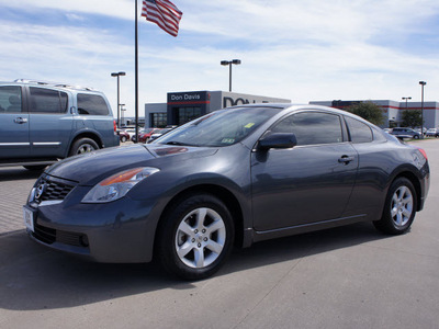 nissan altima 2009 dk  gray coupe 2 5 s gasoline 4 cylinders front wheel drive automatic 76018