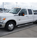 ford f 350 super duty 2012 white lariat biodiesel 8 cylinders 2 wheel drive automatic with overdrive 77388