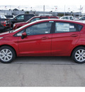 ford fiesta 2012 red hatchback se gasoline 4 cylinders front wheel drive automatic 77388