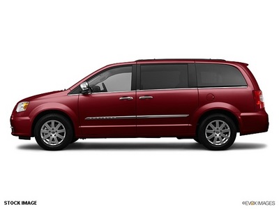 chrysler town and country 2012 prp deep cherry red crystal pearl coat van touring l flex fuel 6 cylinders front wheel drive 33021
