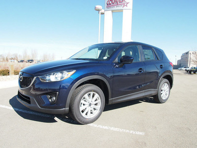 mazda cx 5 2013 dark blue touring 4 cylinders all whee drive automatic 80504