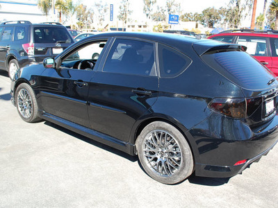 subaru impreza wrx 2008 black wagon premium package gasoline 4 cylinders all whee drive automatic 94063