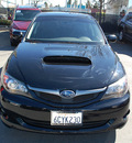 subaru impreza wrx 2008 black wagon premium package gasoline 4 cylinders all whee drive automatic 94063