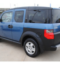 honda element 2008 blue suv lx gasoline 4 cylinders front wheel drive automatic with overdrive 77065