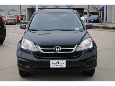 honda cr v 2010 black suv lx gasoline 4 cylinders front wheel drive automatic with overdrive 77065