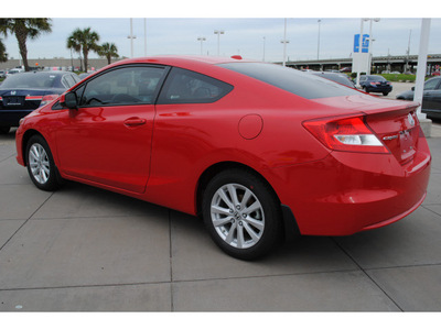 honda civic 2012 red coupe ex w navi gasoline 4 cylinders front wheel drive automatic 77065
