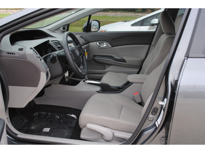 honda civic 2012 dk  gray sedan ex w navi gasoline 4 cylinders front wheel drive automatic 77065