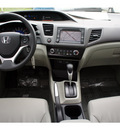 honda civic 2012 white sedan ex l w navi gasoline 4 cylinders front wheel drive automatic 77065
