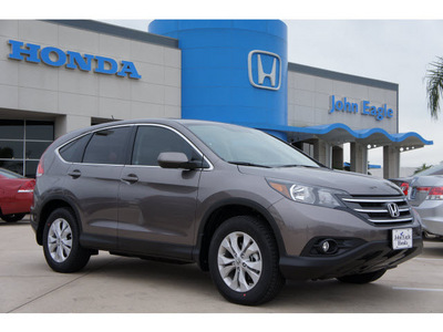 honda cr v 2012 gray suv ex gasoline 4 cylinders front wheel drive automatic 77065