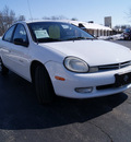 plymouth neon 2000 white sedan gasoline 4 cylinders sohc front wheel drive automatic 61008