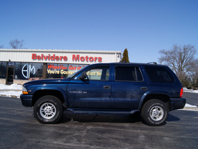 dodge durango 1999 blue suv slt gasoline v8 4 wheel drive automatic 61008