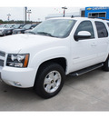 chevrolet tahoe 2012 white suv z71 flex fuel 8 cylinders 2 wheel drive 6 spd auto,elec cntlled o 77090