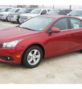 chevrolet cruze 2012 red sedan lt gasoline 4 cylinders front wheel drive 6 speed manual 77090