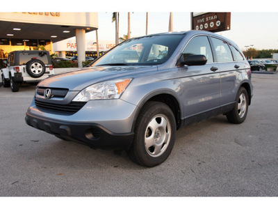 honda cr v 2008 blue suv lx gasoline 4 cylinders front wheel drive automatic 33157