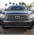 toyota highlander 2008 dk  gray suv gasoline 6 cylinders front wheel drive automatic 33157