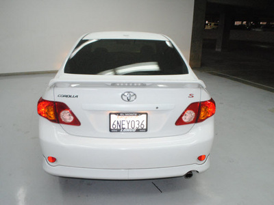 toyota corolla 2010 white sedan s gasoline 4 cylinders front wheel drive automatic 91731