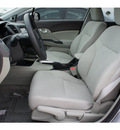 honda civic 2012 silver sedan ex w navi gasoline 4 cylinders front wheel drive automatic 77065