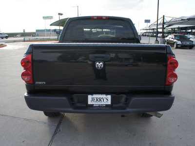 dodge ram pickup 1500 2008 black pickup truck gasoline 6 cylinders rear wheel drive automatic with overdrive 76087