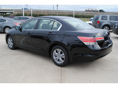 honda accord 2012 black sedan se gasoline 4 cylinders front wheel drive automatic 77065