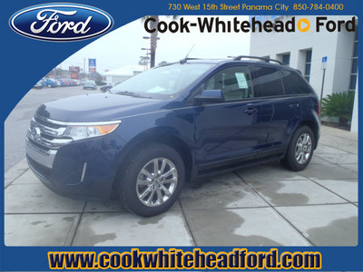 ford edge 2012 dk  blue sel gasoline 4 cylinders front wheel drive automatic 32401