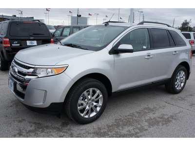 ford edge 2012 silver sel gasoline 6 cylinders front wheel drive automatic 77388