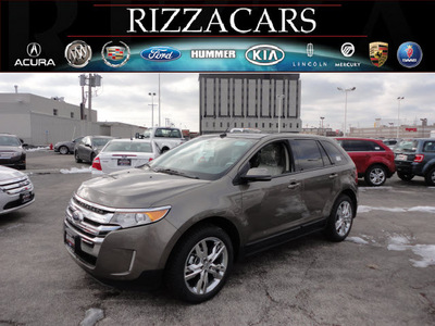 ford edge 2012 dk  gray sel gasoline 4 cylinders front wheel drive automatic with overdrive 60546