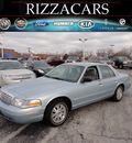 ford crown victoria 2003 lt  blue sedan lx gasoline 8 cylinders sohc rear wheel drive automatic with overdrive 60546