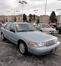 ford crown victoria 2003 lt  blue sedan lx gasoline 8 cylinders sohc rear wheel drive automatic with overdrive 60546