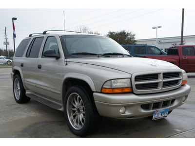 dodge durango 2001 gold suv slt gasoline 8 cylinders rear wheel drive automatic 77090