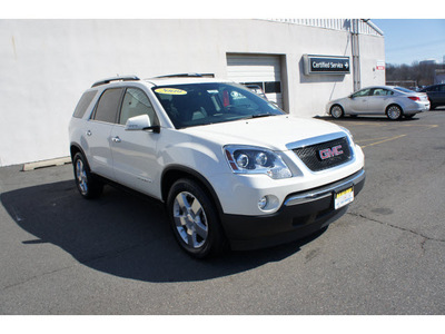 gmc acadia 2008 white suv slt 2 gasoline 6 cylinders all whee drive automatic with overdrive 08902