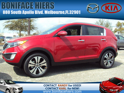 kia sportage 2012 dk  red suv ex fwd gasoline 4 cylinders front wheel drive automatic 32901