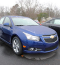 chevrolet cruze 2012 blue sedan lt gasoline 4 cylinders front wheel drive automatic 27591