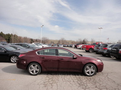 acura tl 2012 basque red sedan tech sh awd gasoline 6 cylinders all whee drive automatic with overdrive 60462