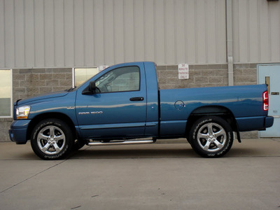 dodge ram 1500 2006 blue pickup truck sport gasoline 8 cylinders rear wheel drive automatic 62034