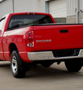 dodge ram 1500 2003 red pickup truck gasoline 8 cylinders rear wheel drive automatic 62034