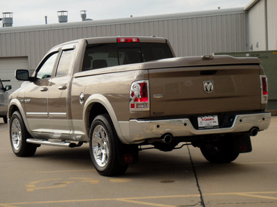 dodge ram 1500 2010 dk  brown pickup truck laramie gasoline 8 cylinders 2 wheel drive automatic 62034