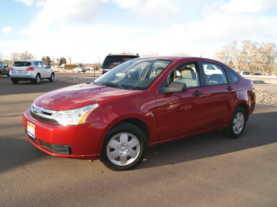 ford focus 2011 sangria red sedan s gasoline 4 cylinders front wheel drive automatic 80911