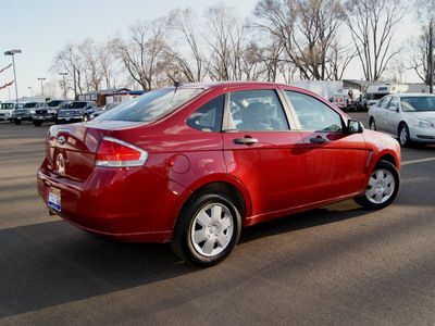ford focus 2011 sangria red sedan s gasoline 4 cylinders front wheel drive automatic 80911