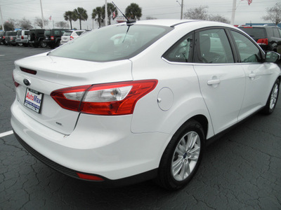 ford focus 2012 white sedan sel gasoline 4 cylinders front wheel drive automatic 34474