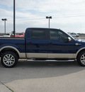 ford f 150 2009 blue king ranch flex fuel 8 cylinders 2 wheel drive automatic 76087