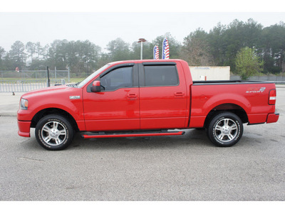 ford f 150 2008 red gasoline 8 cylinders 2 wheel drive 4 speed automatic 77388
