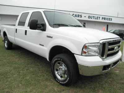 ford f 250 super duty 2006 white xlt diesel 8 cylinders 4 wheel drive automatic with overdrive 34474